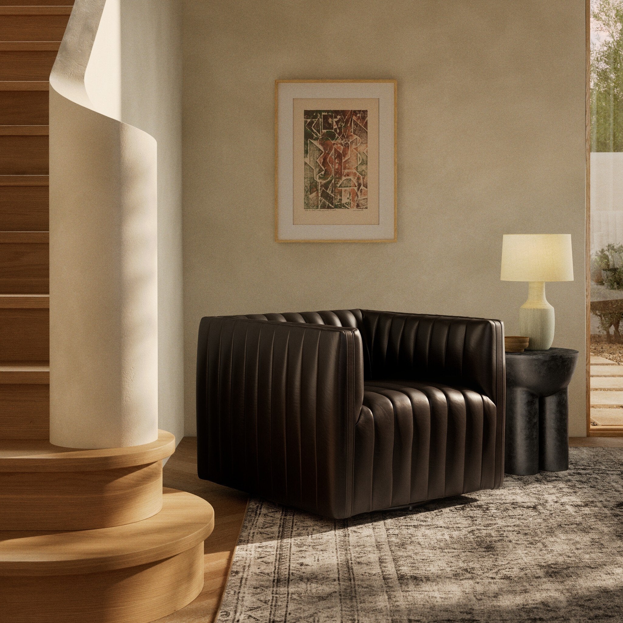 Chaise pivotante Augustine