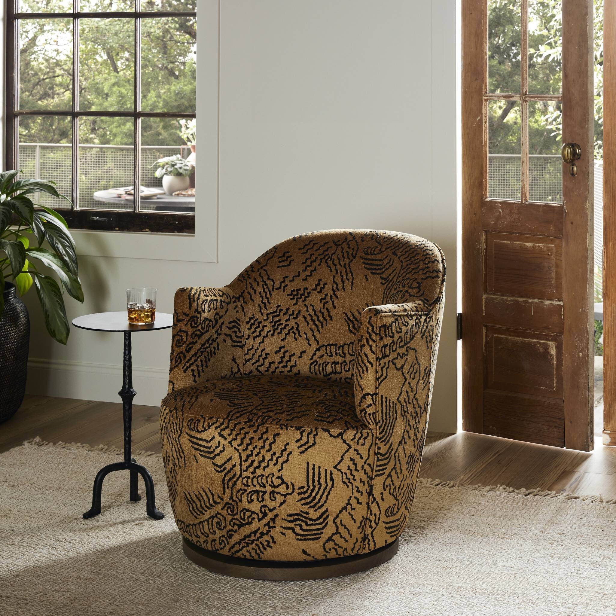 Chaise pivotante Aurora