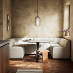 Banquette de salle à manger Augustine, en forme de U