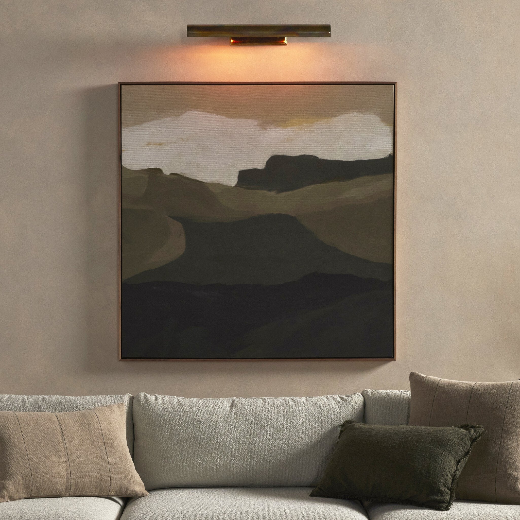 Éclairage pour tableau large Finnegan