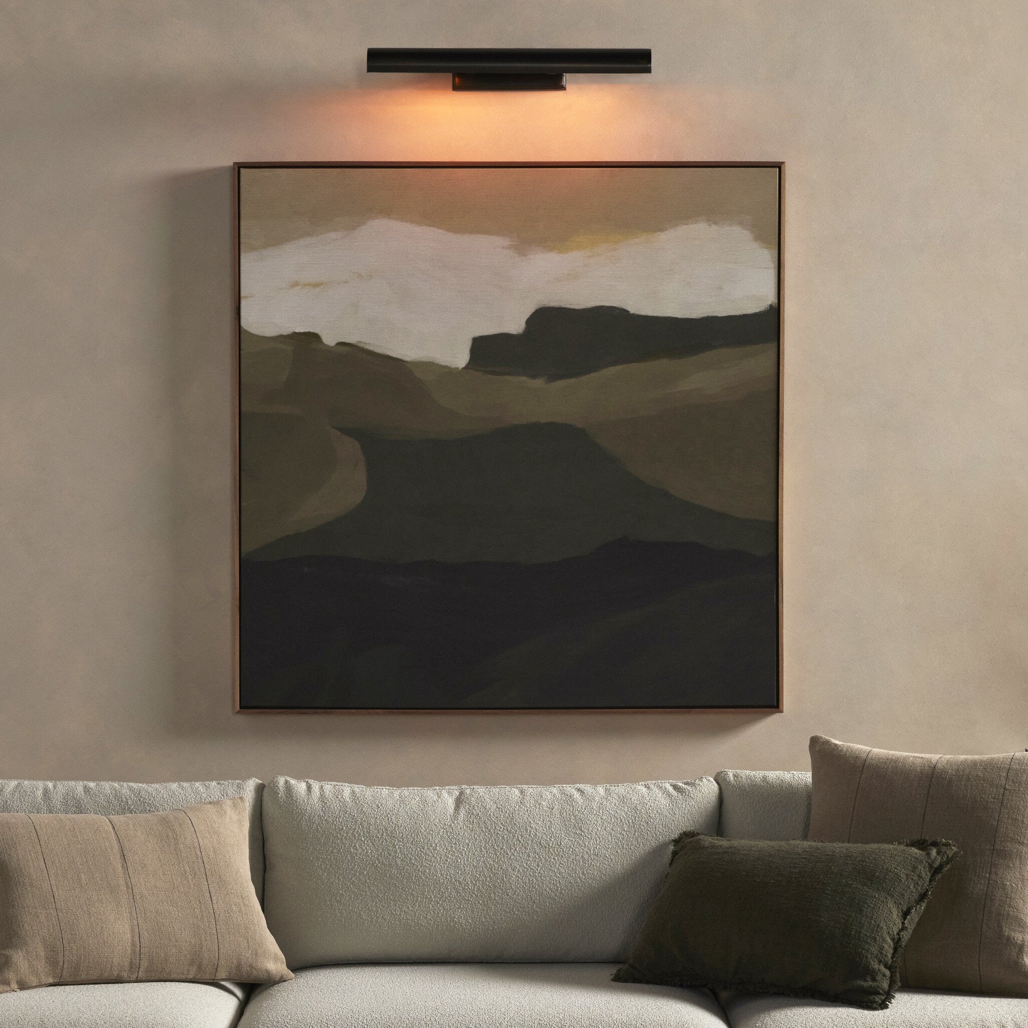 Éclairage pour tableau large Finnegan