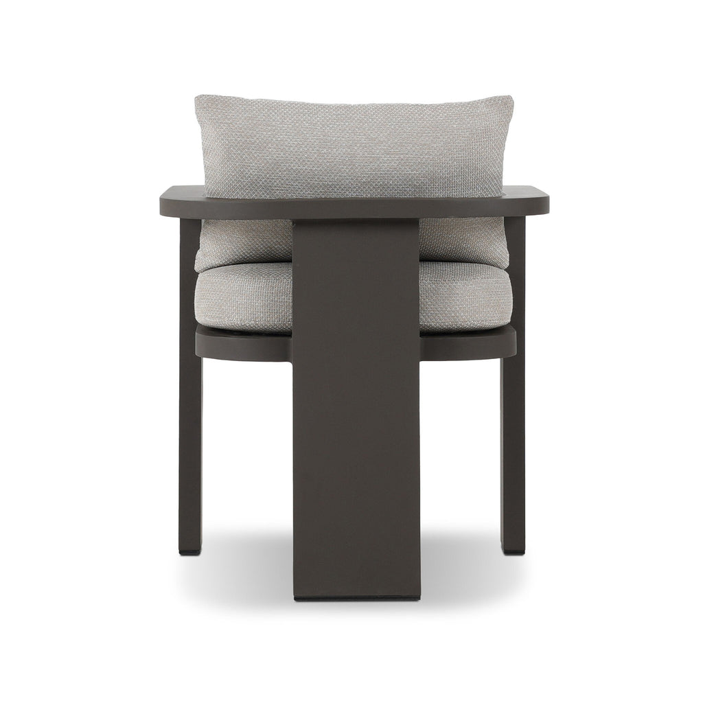 Chaise de salle à manger d'extérieur Duke