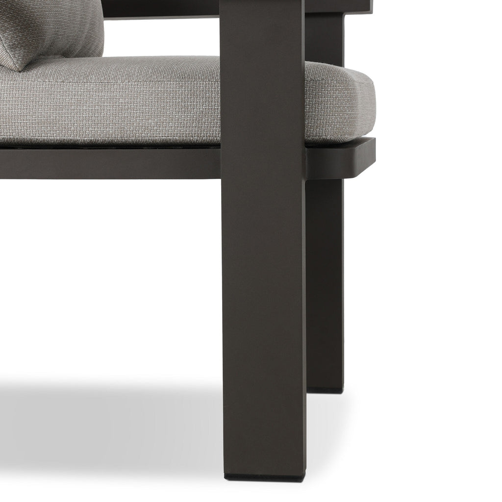 Chaise de salle à manger d'extérieur Duke