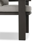 Chaise de salle à manger d'extérieur Duke