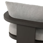 Chaise de salle à manger d'extérieur Duke