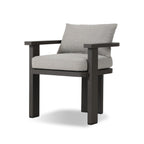 Chaise de salle à manger d'extérieur Duke