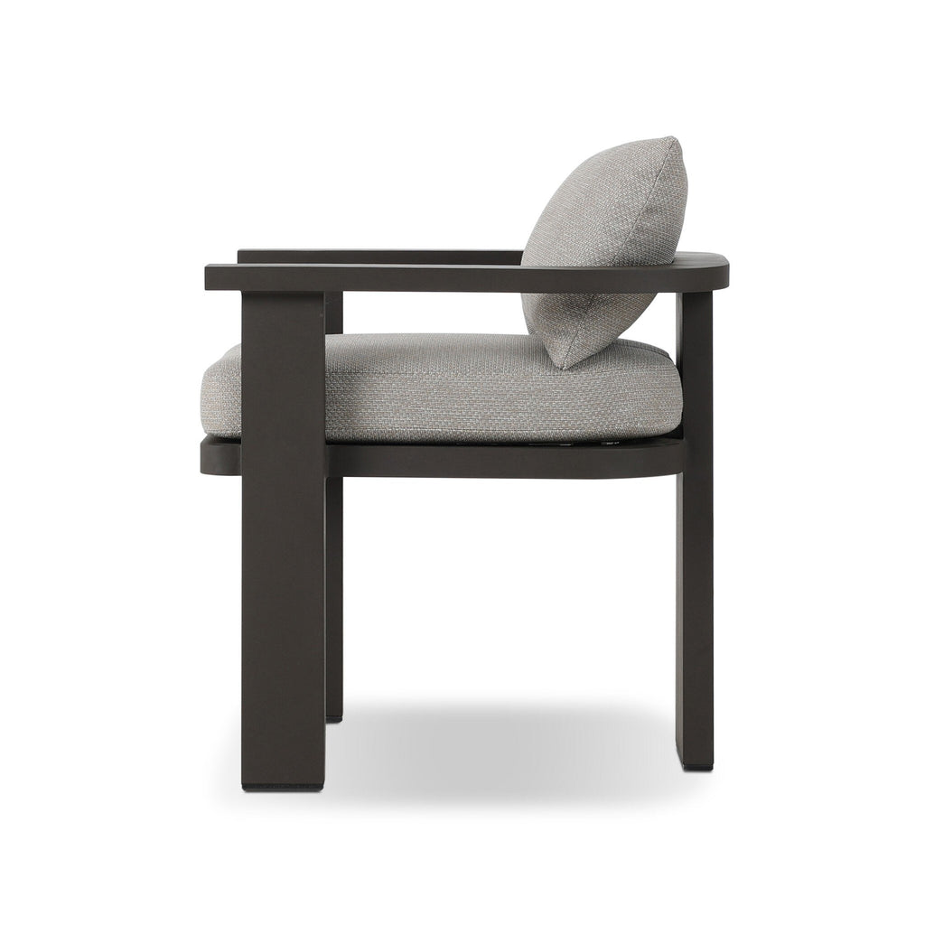 Chaise de salle à manger d'extérieur Duke