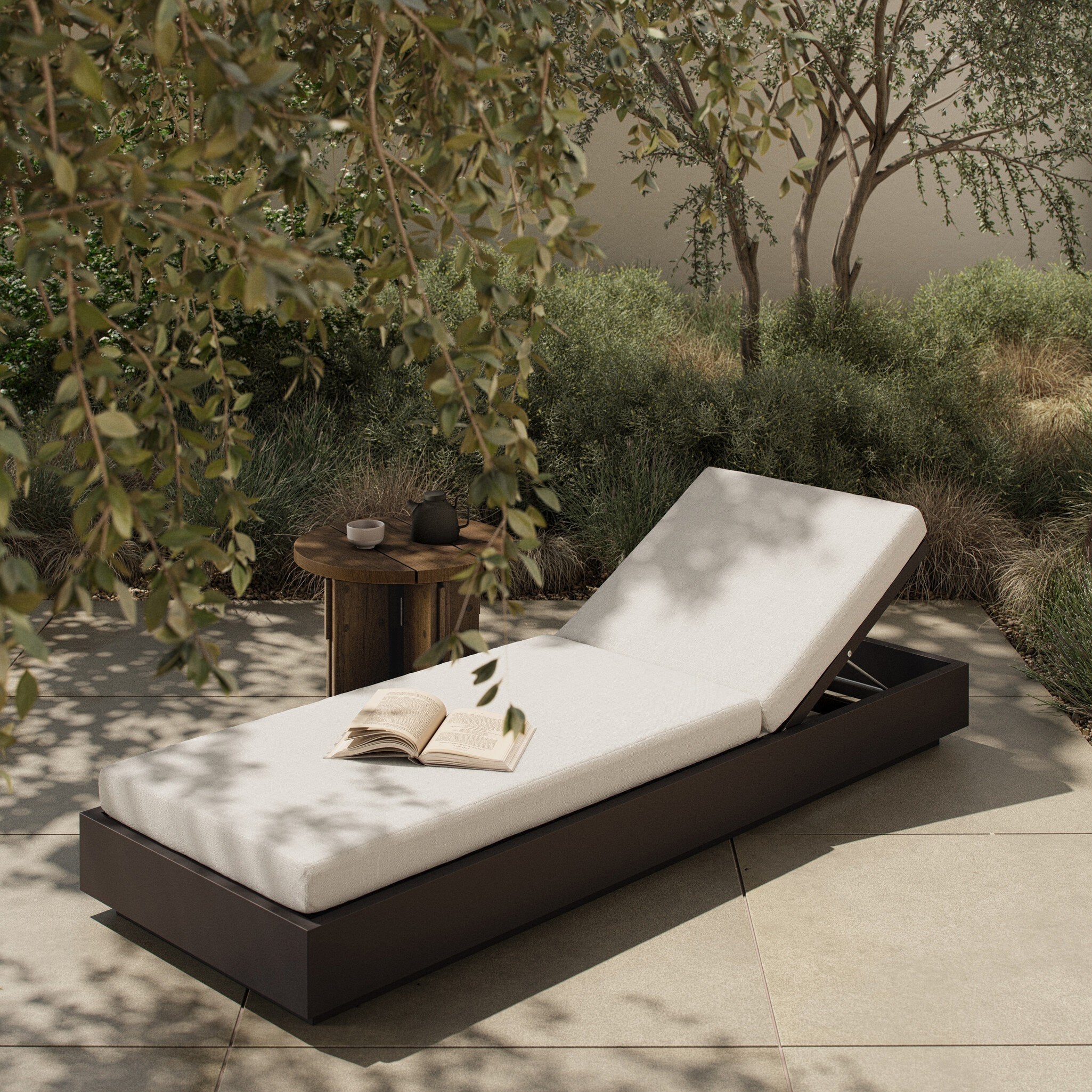 Chaise longue d'extérieur Kylie