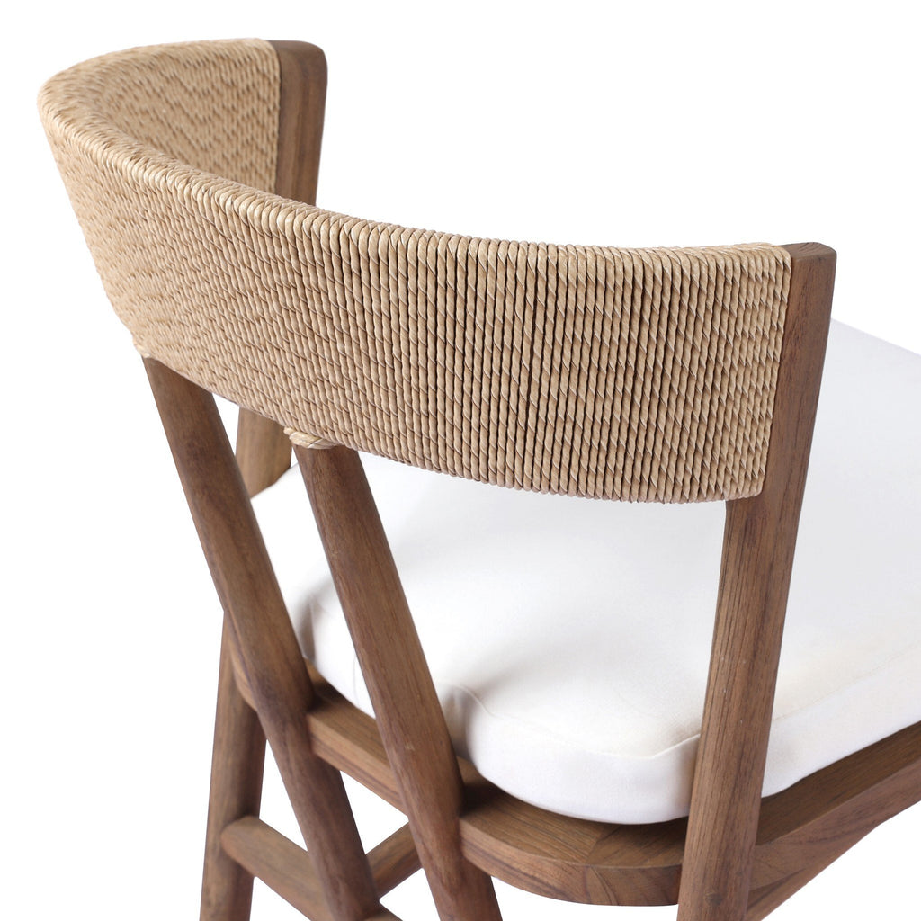 Chaise de salle à manger d'extérieur Darla