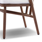 Chaise de salle à manger d'extérieur Darla