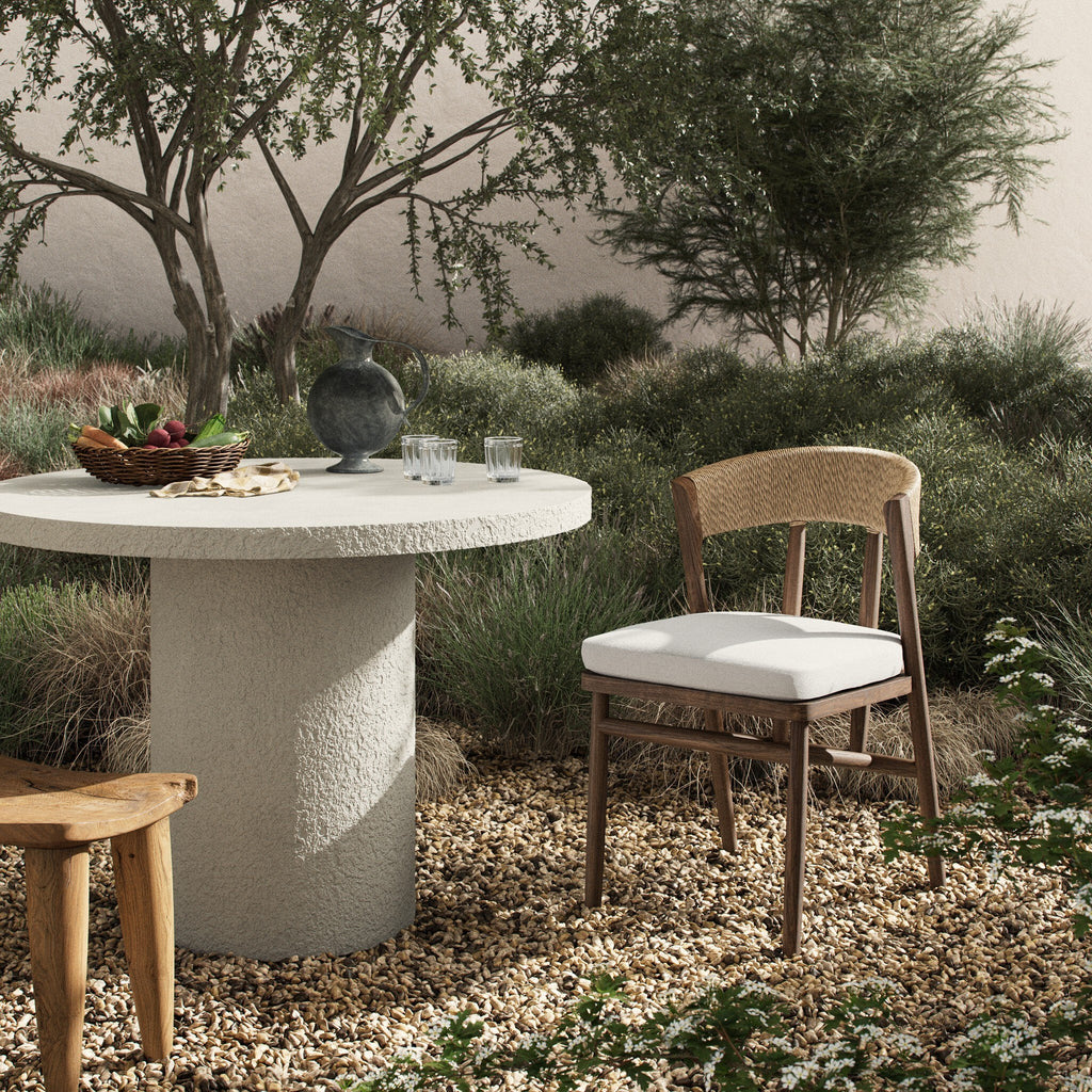 Chaise de salle à manger d'extérieur Darla