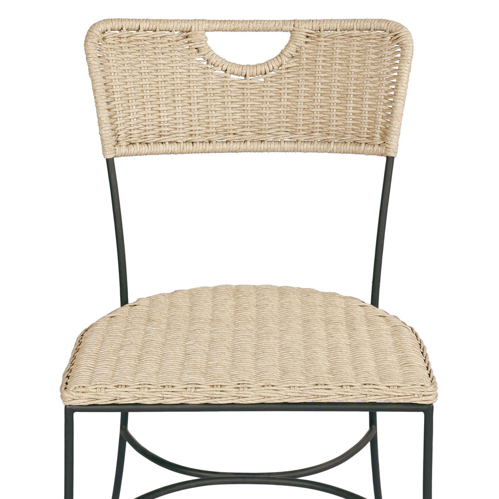 Chaise de salle à manger d'extérieur Phoebe