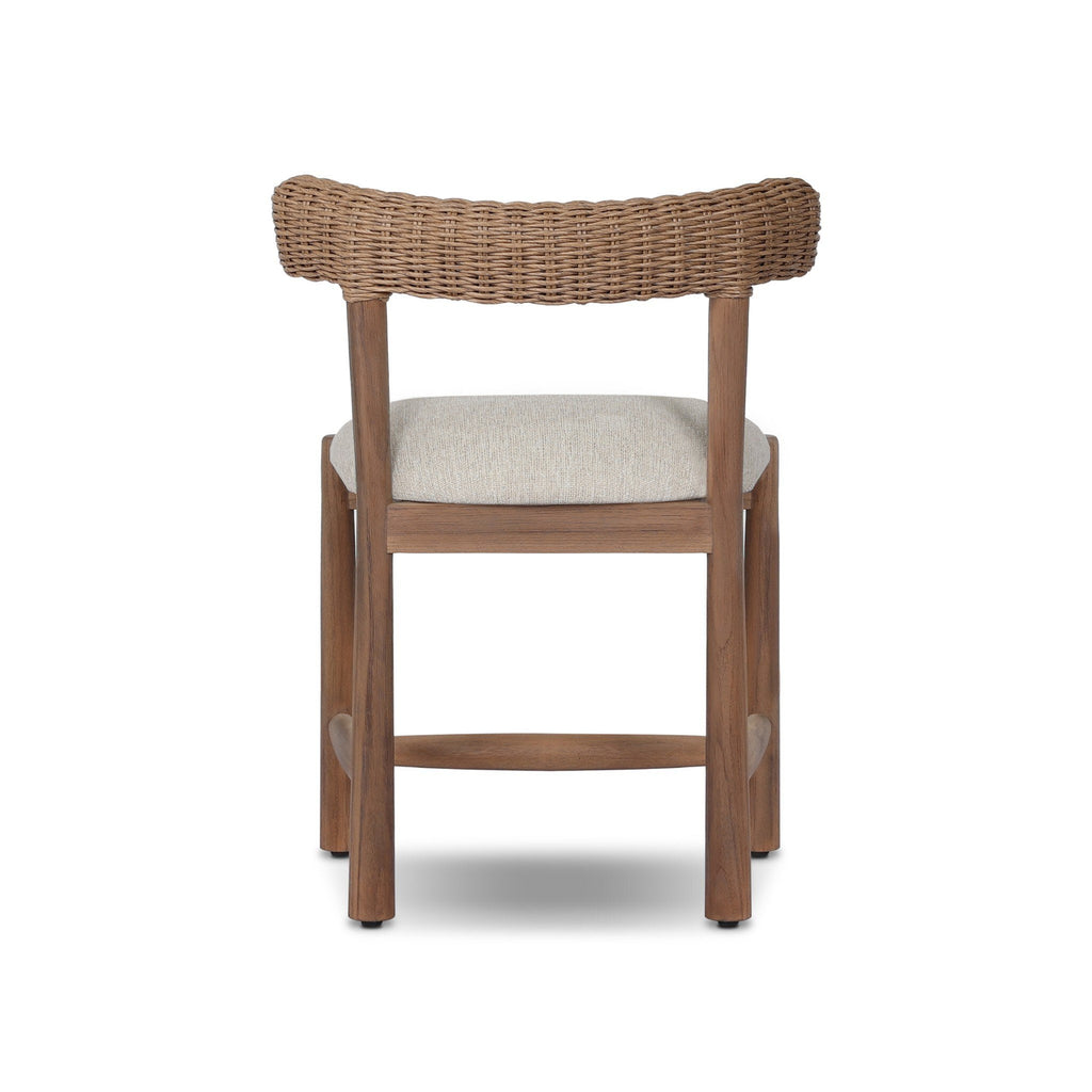 Chaise de salle à manger d'extérieur Tucker