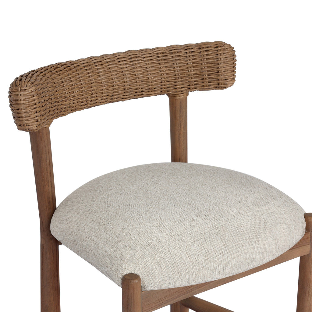 Chaise de salle à manger d'extérieur Tucker