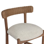 Chaise de salle à manger d'extérieur Tucker
