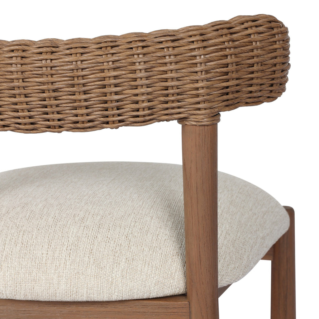 Chaise de salle à manger d'extérieur Tucker