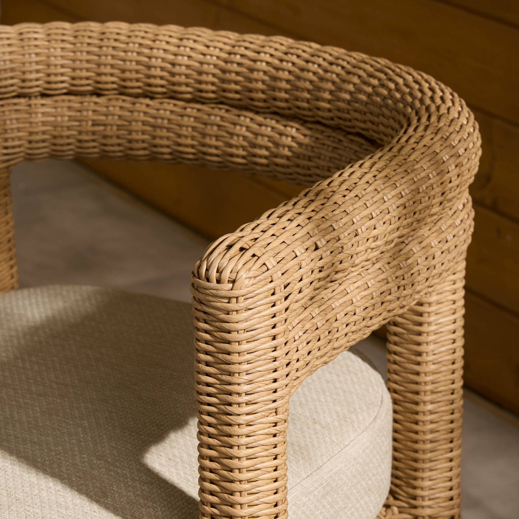 Chaise de salle à manger d'extérieur Trace