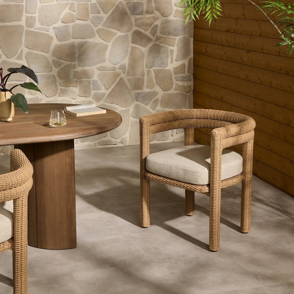 Chaise de salle à manger d'extérieur Trace