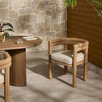 Chaise de salle à manger d'extérieur Trace