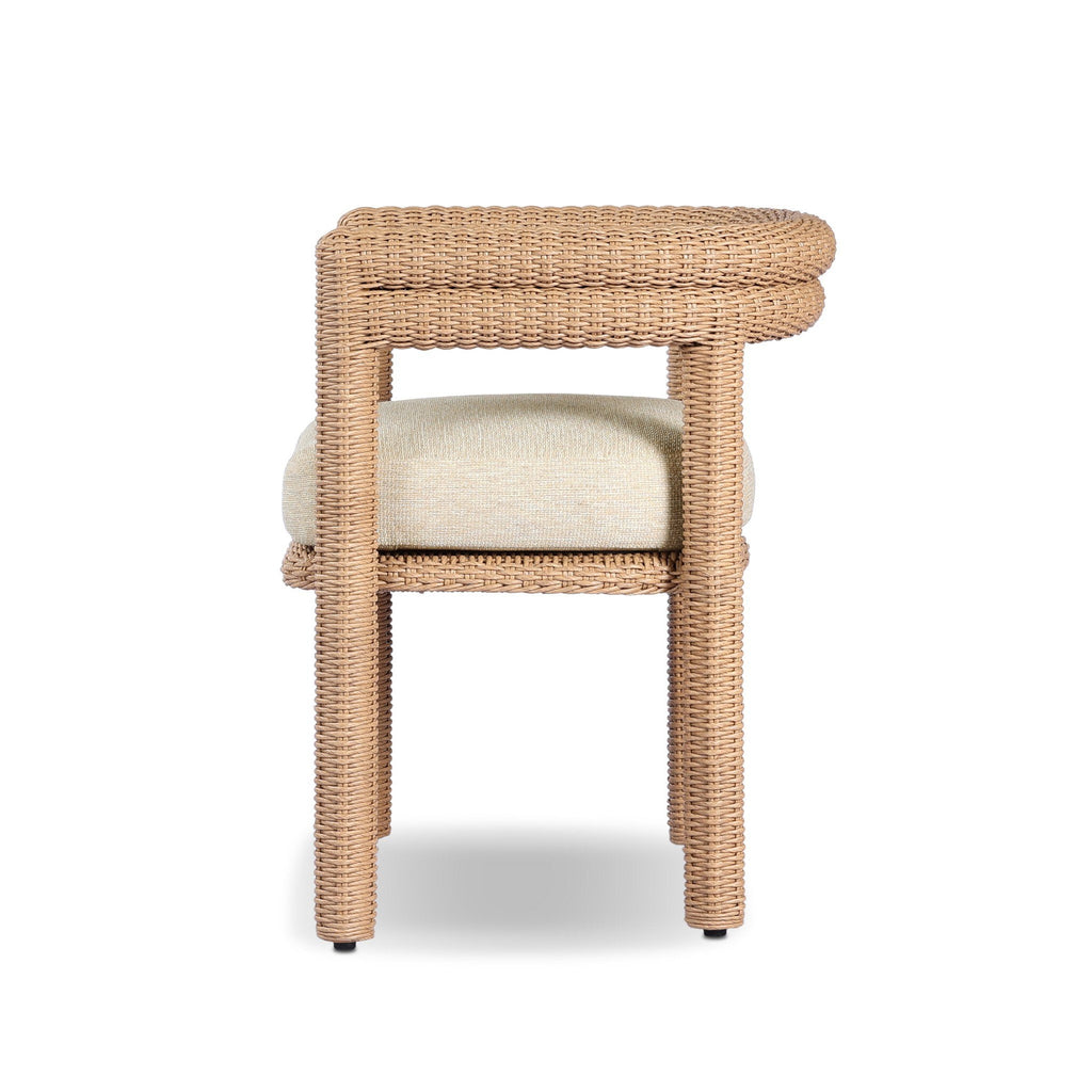 Chaise de salle à manger d'extérieur Trace
