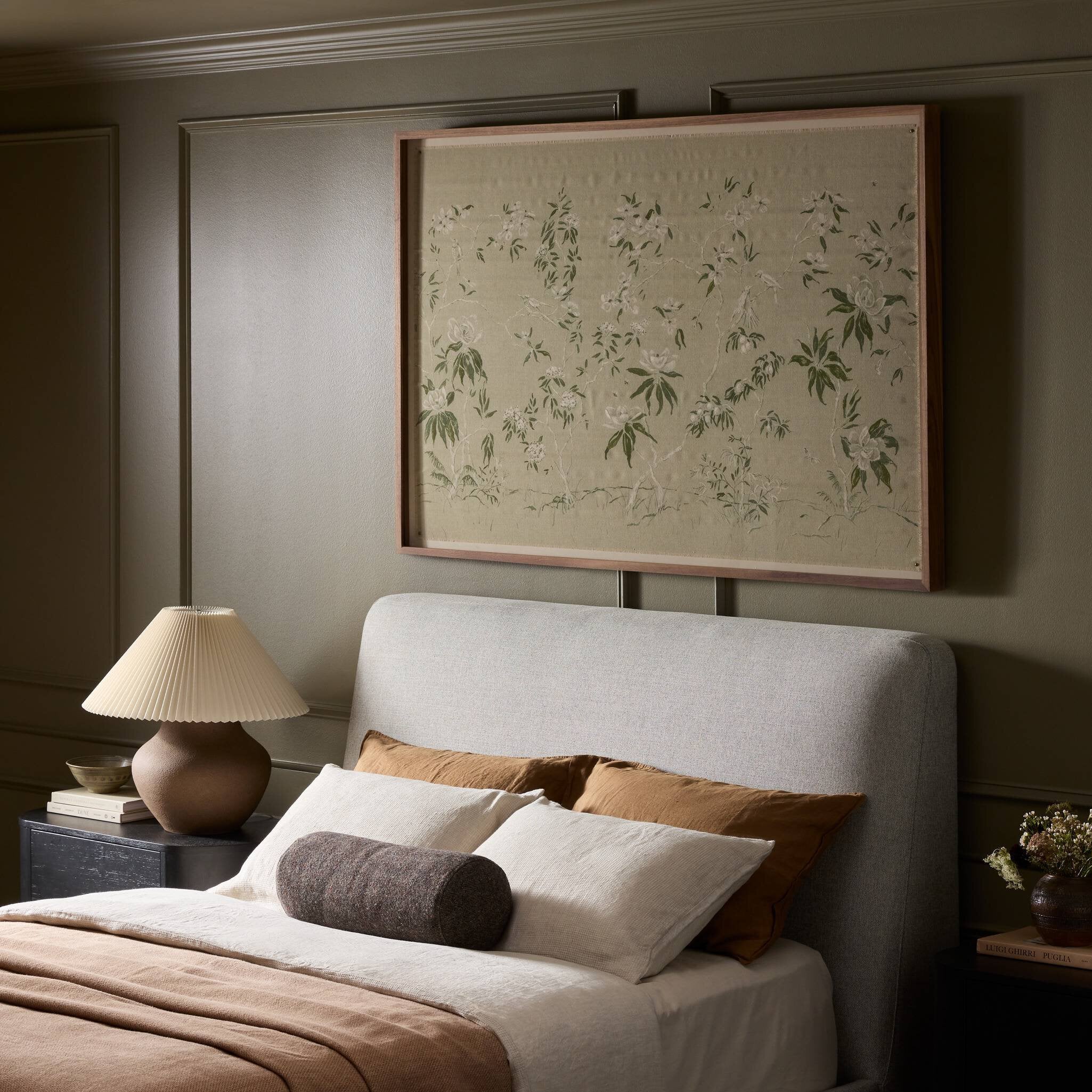 Chinoiserie en lin