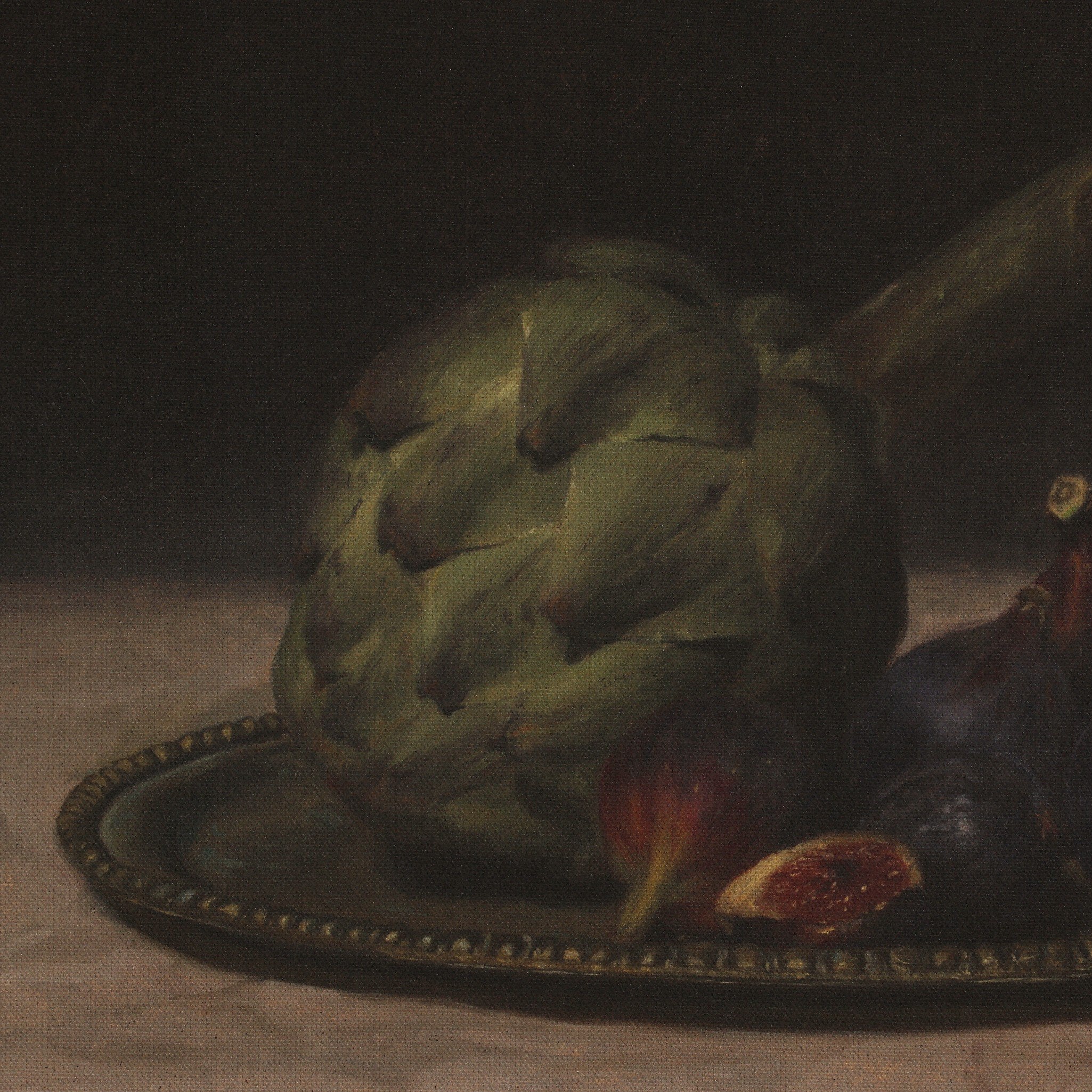 Artichaut et figues