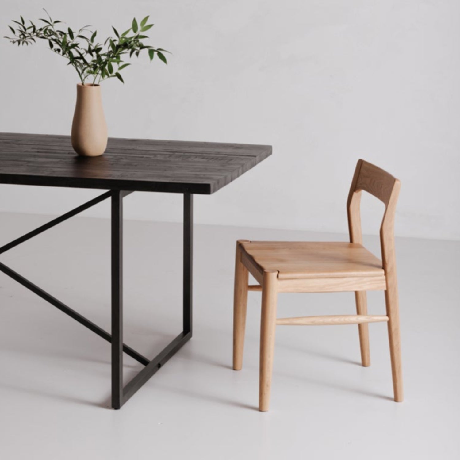 Chaises de salle à manger Saskia, lot de 2