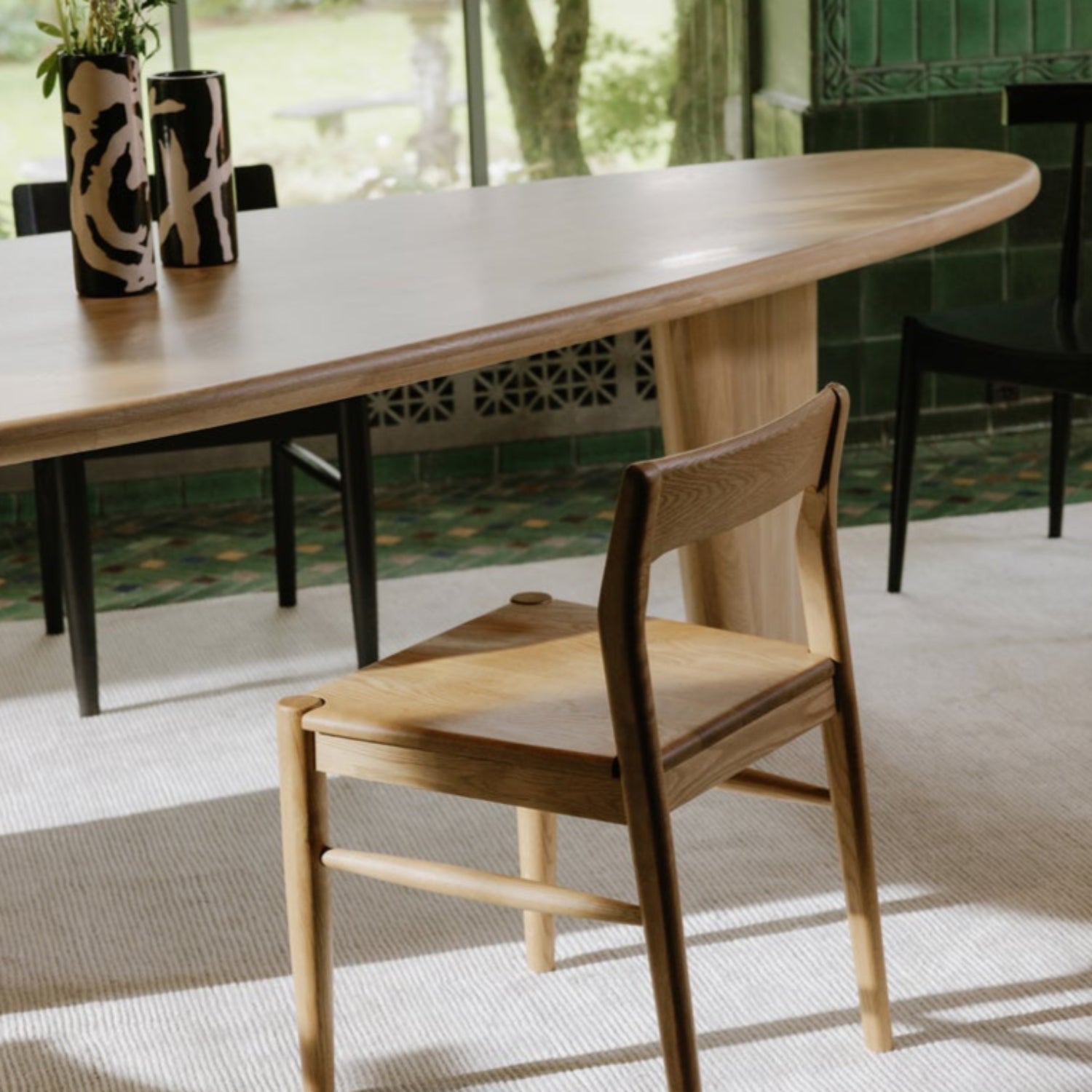 Chaises de salle à manger Saskia, lot de 2