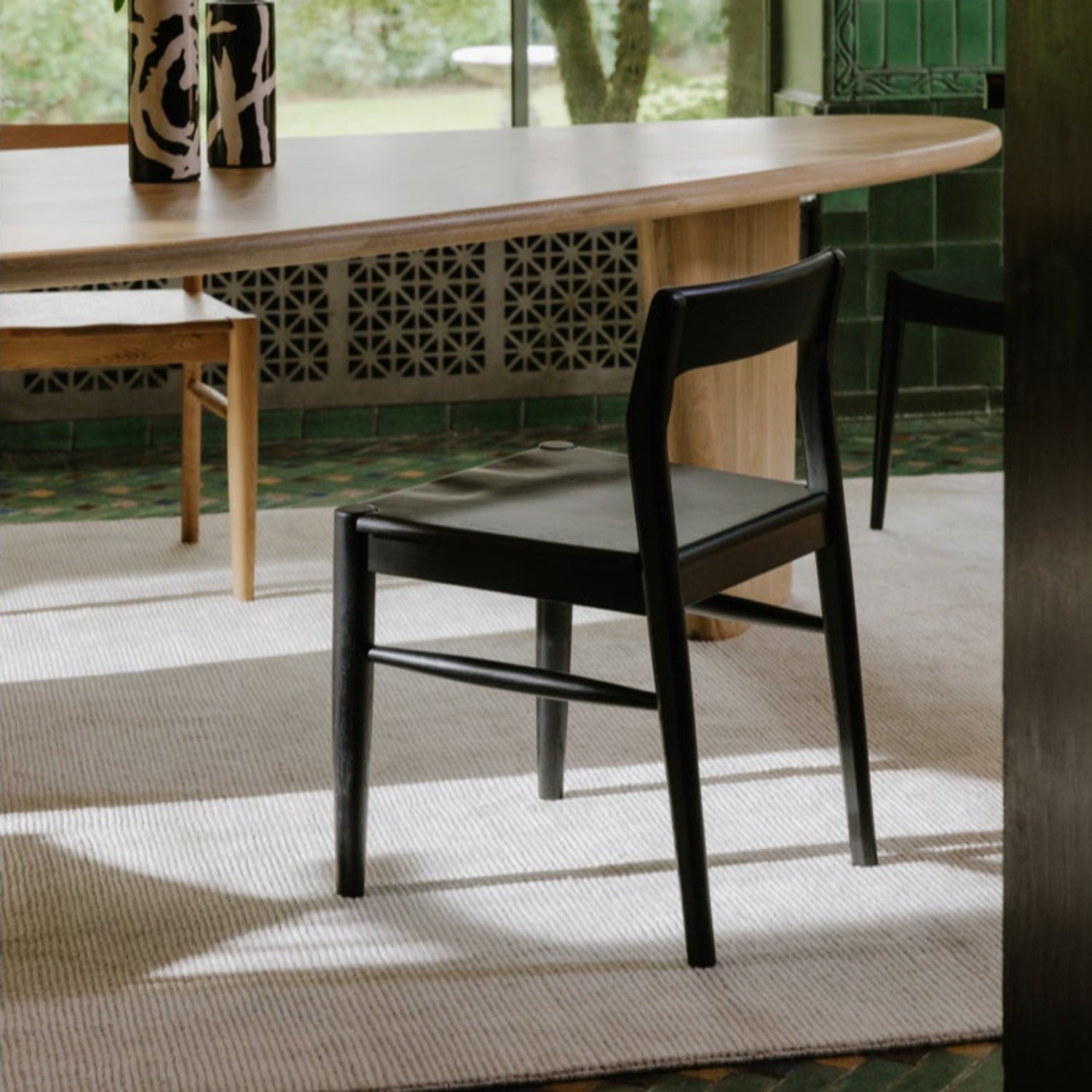 Chaises de salle à manger Saskia, lot de 2