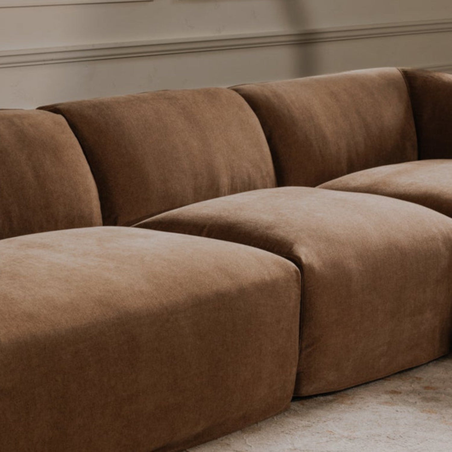Sectionnel modulaire 2 pièces Nook Idalia