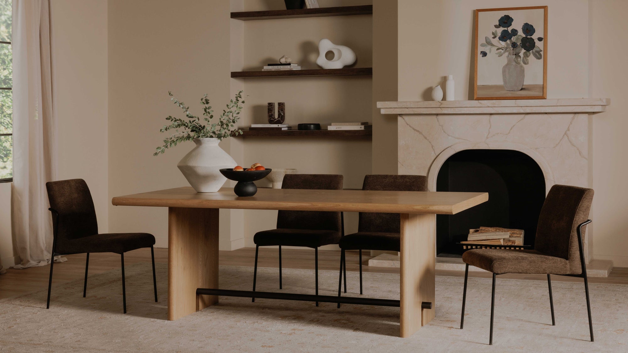 Chaise de salle à manger Leyla, lot de 2