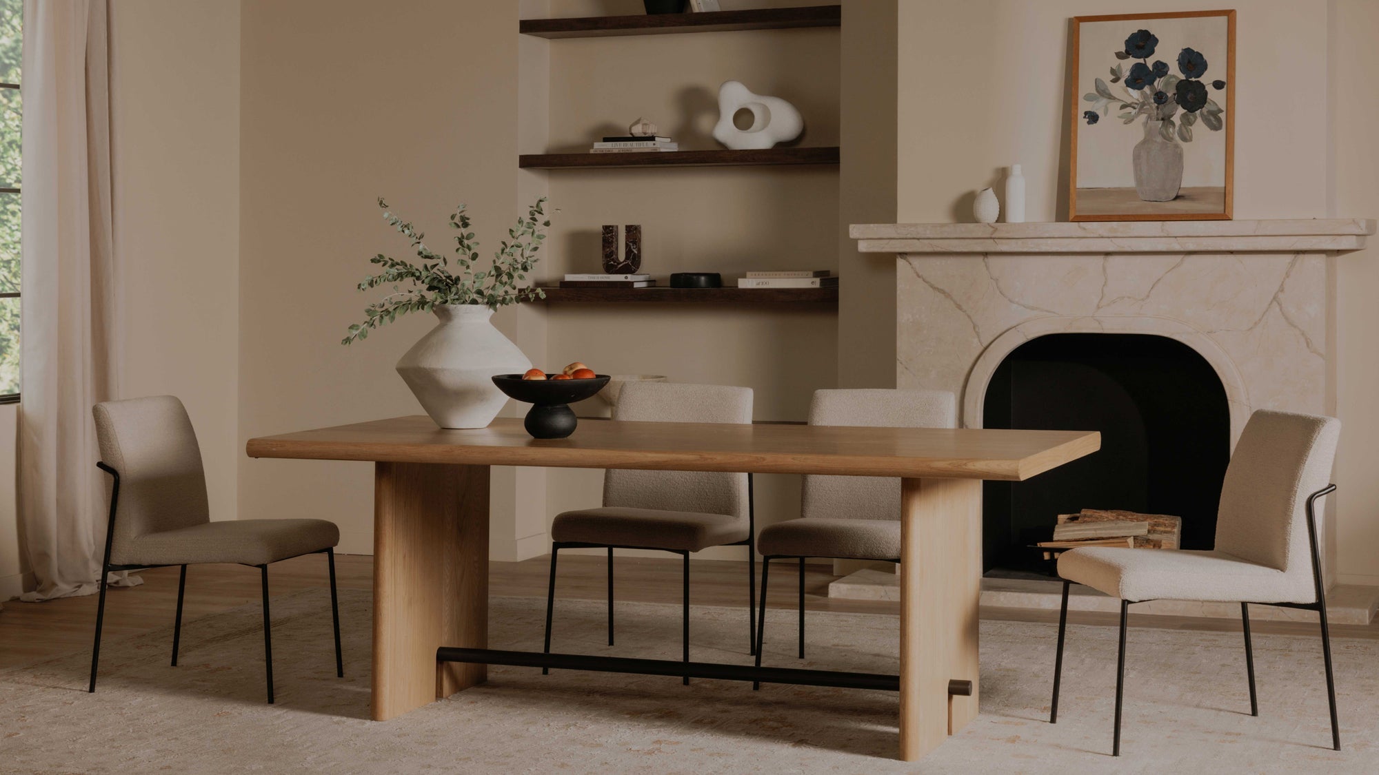 Chaise de salle à manger Leyla, lot de 2