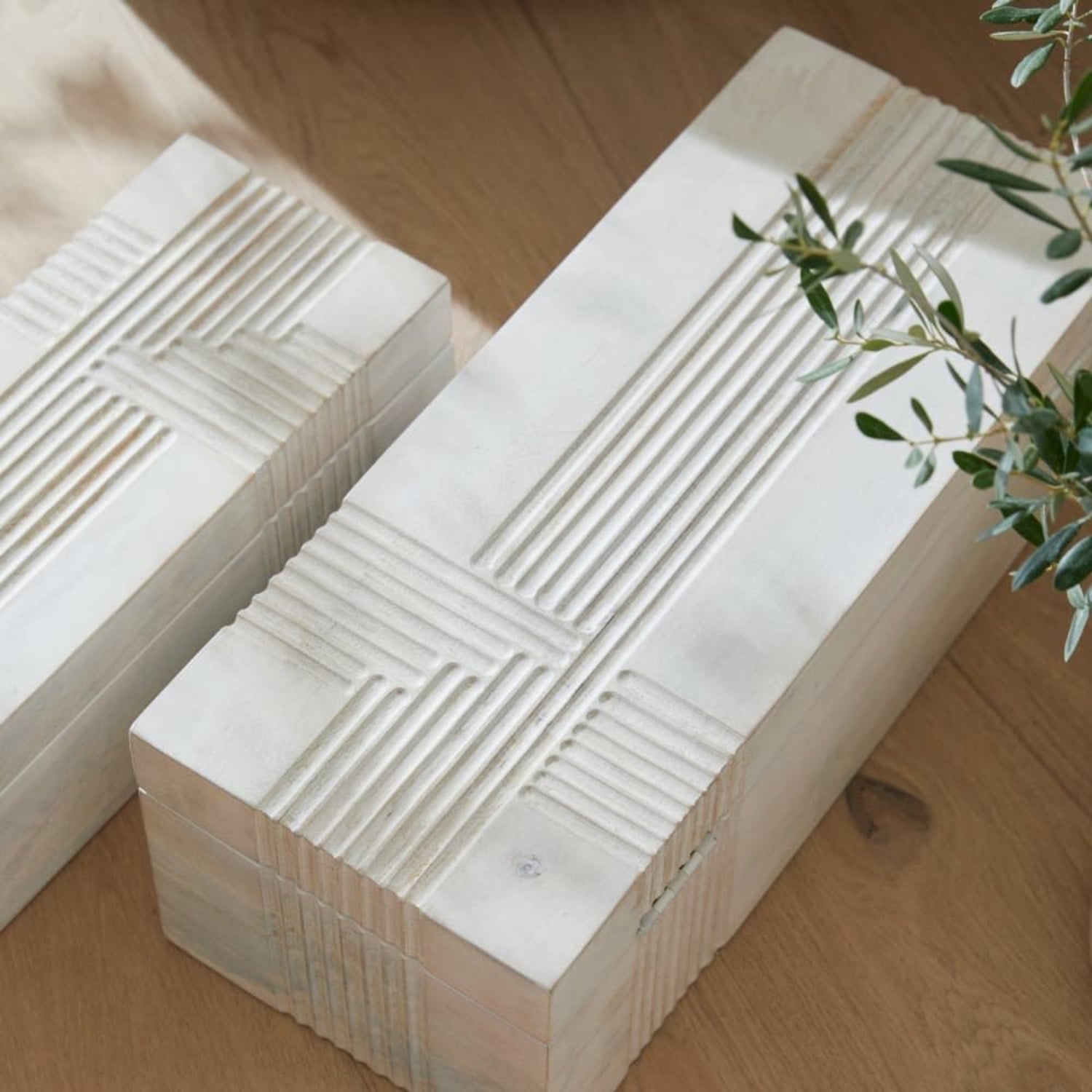Coffrets Kamira Arteriors, lot de 2