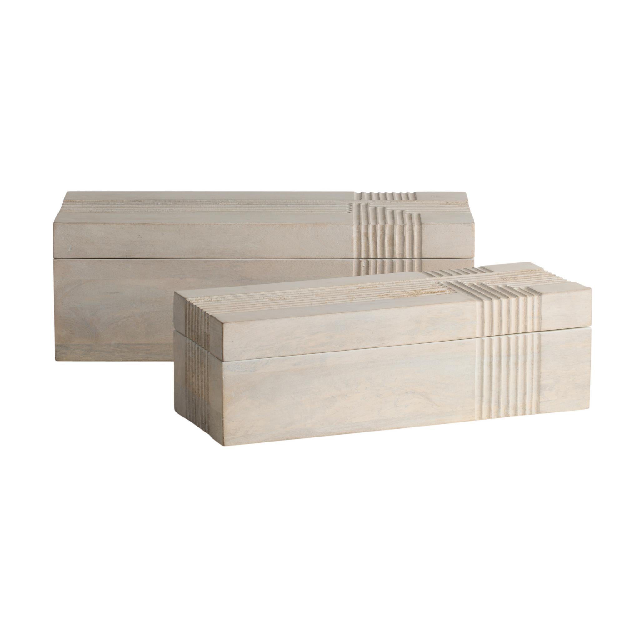 Coffrets Kamira Arteriors, lot de 2