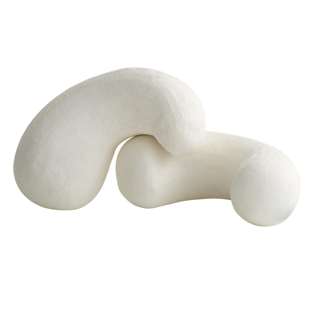 Sculptures Kanzi d'Arteriors, lot de 2