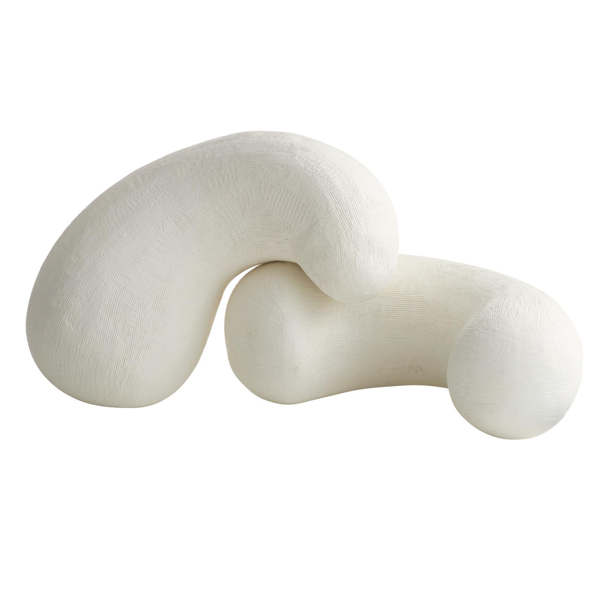 Sculptures Kanzi d'Arteriors, lot de 2