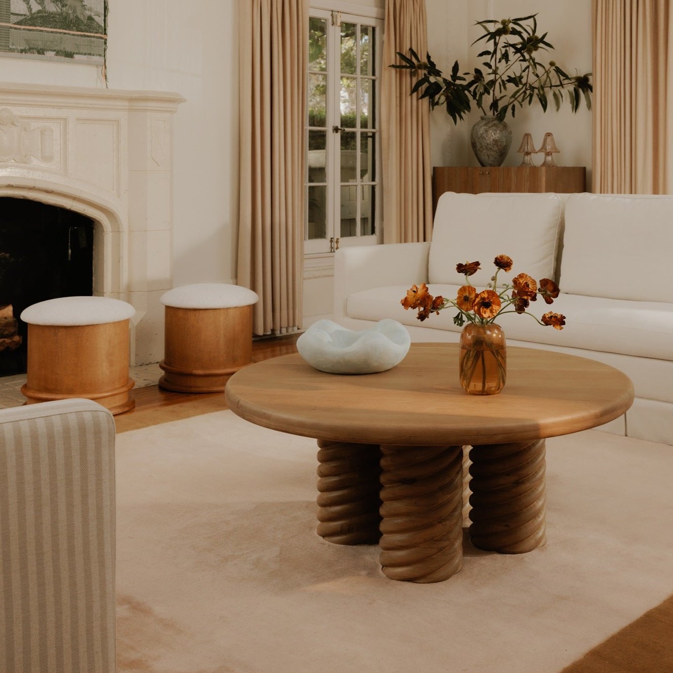 Tabouret de rangement Jordane