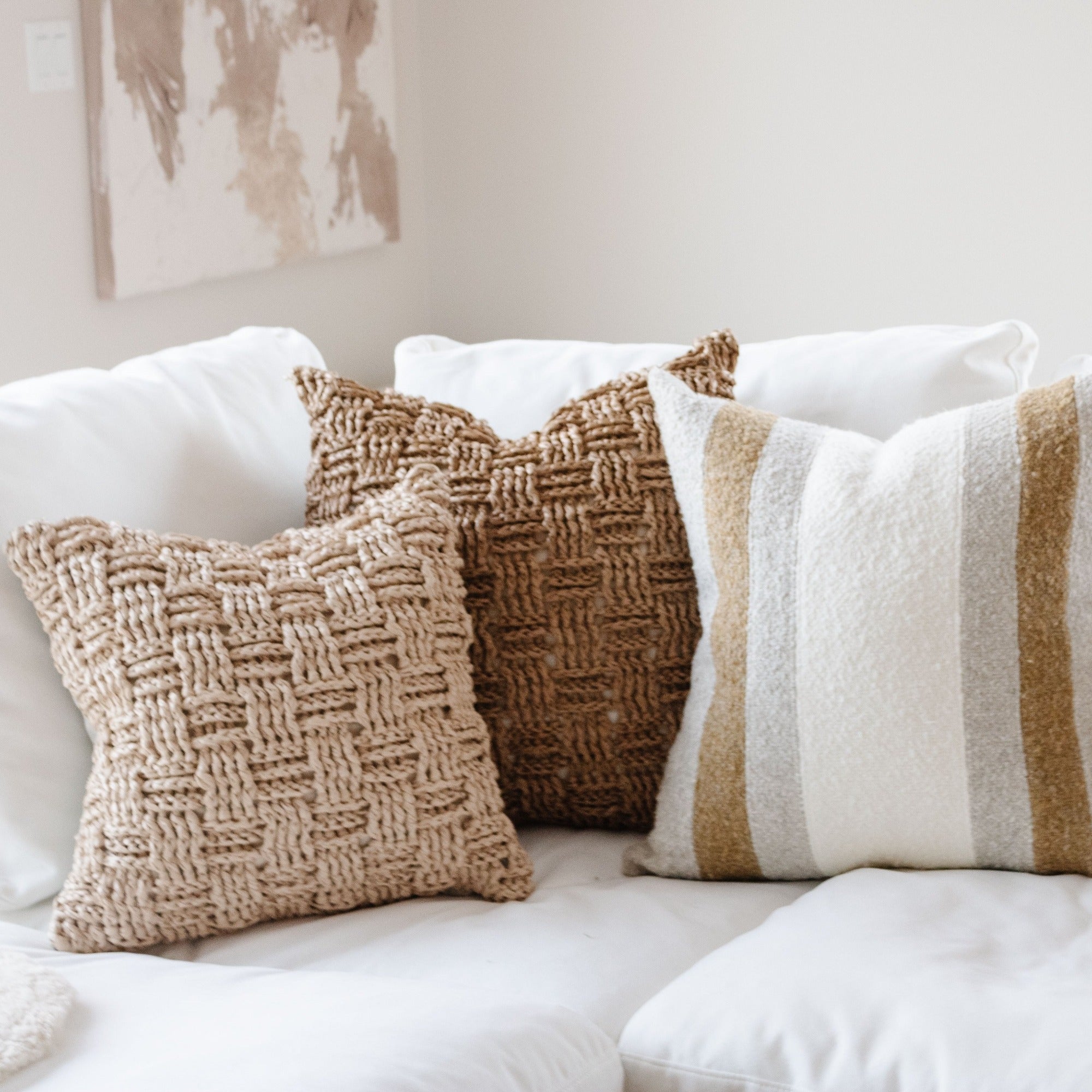 Coussin panier
