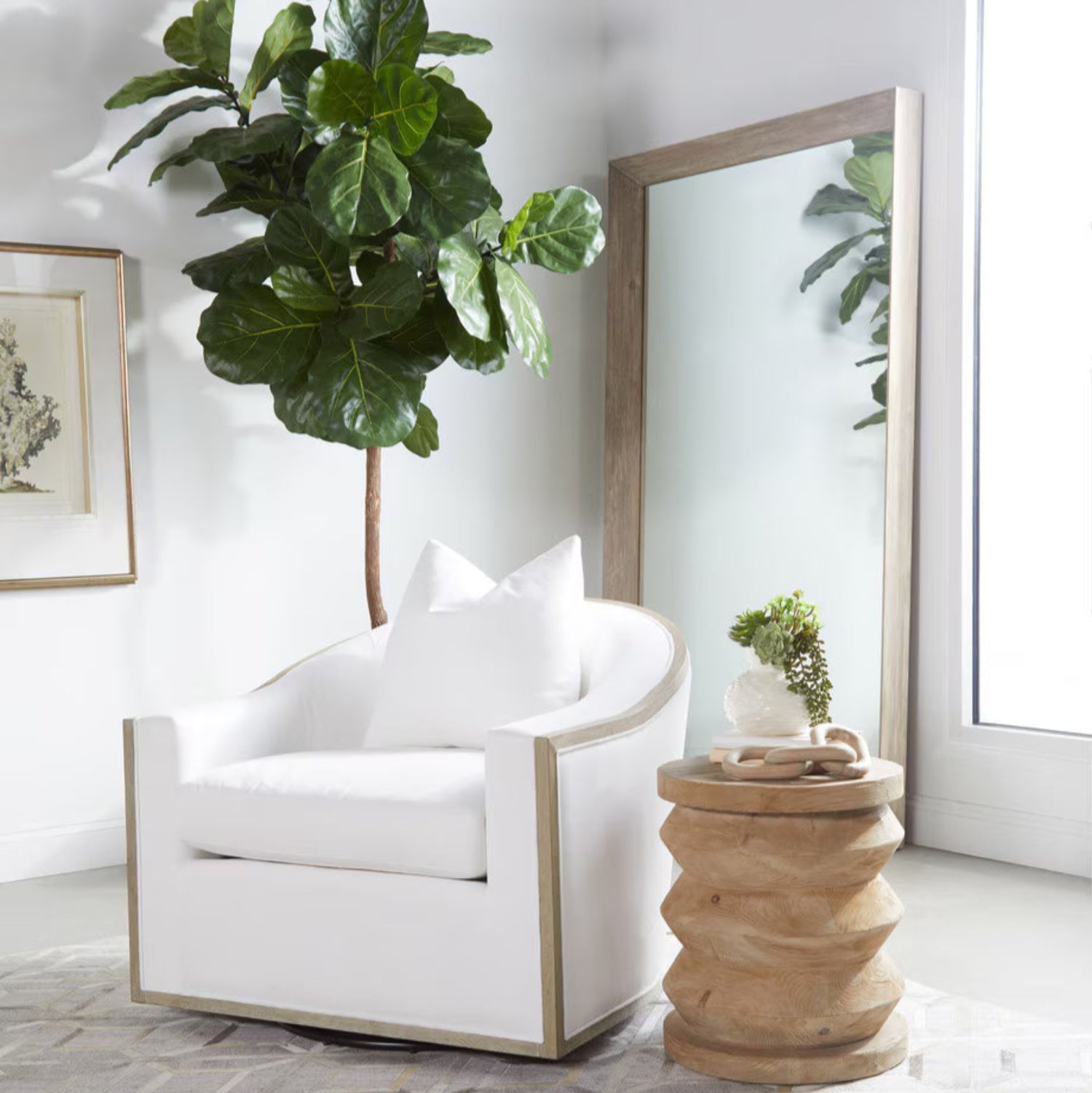 Miroir biseauté