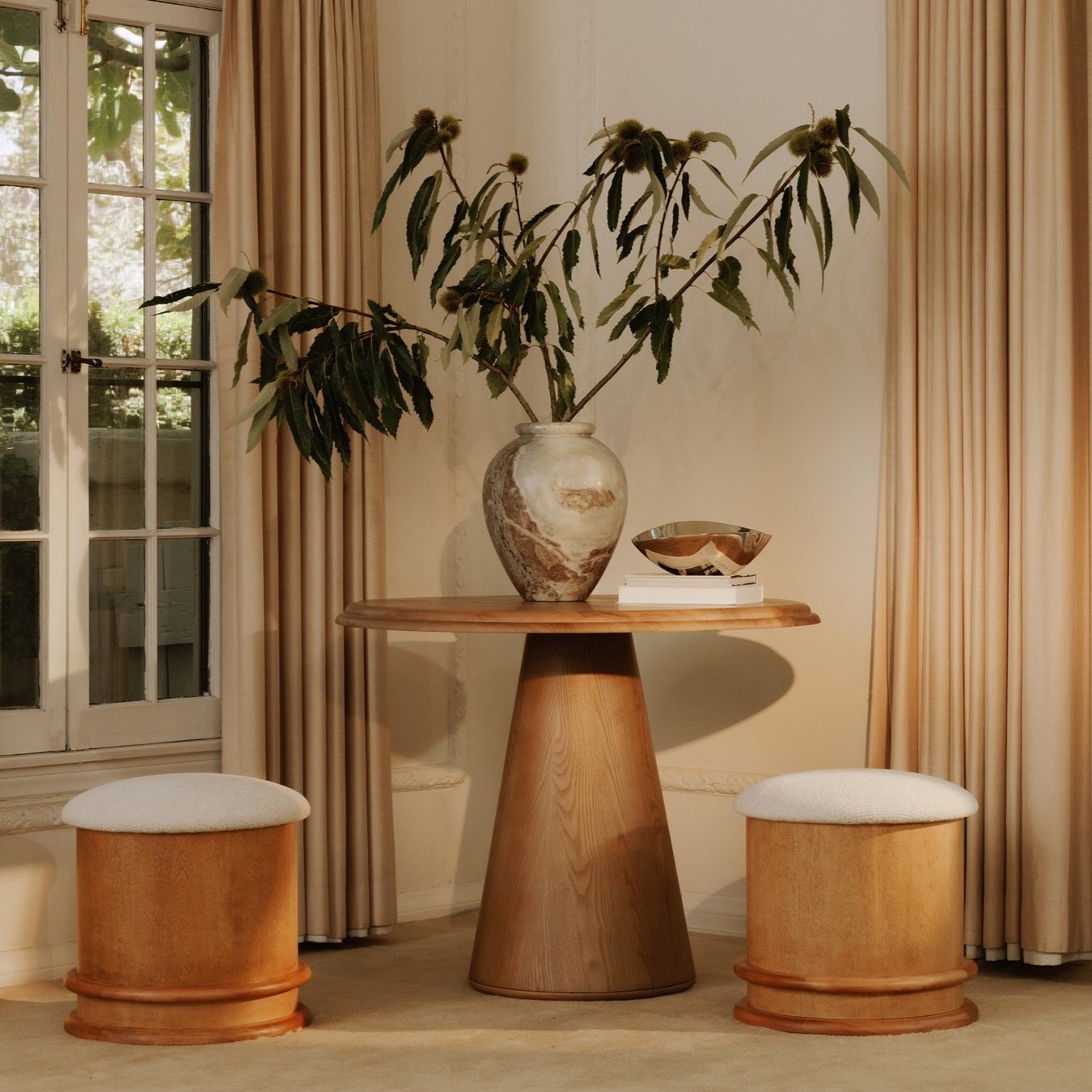 Tabouret de rangement Jordane