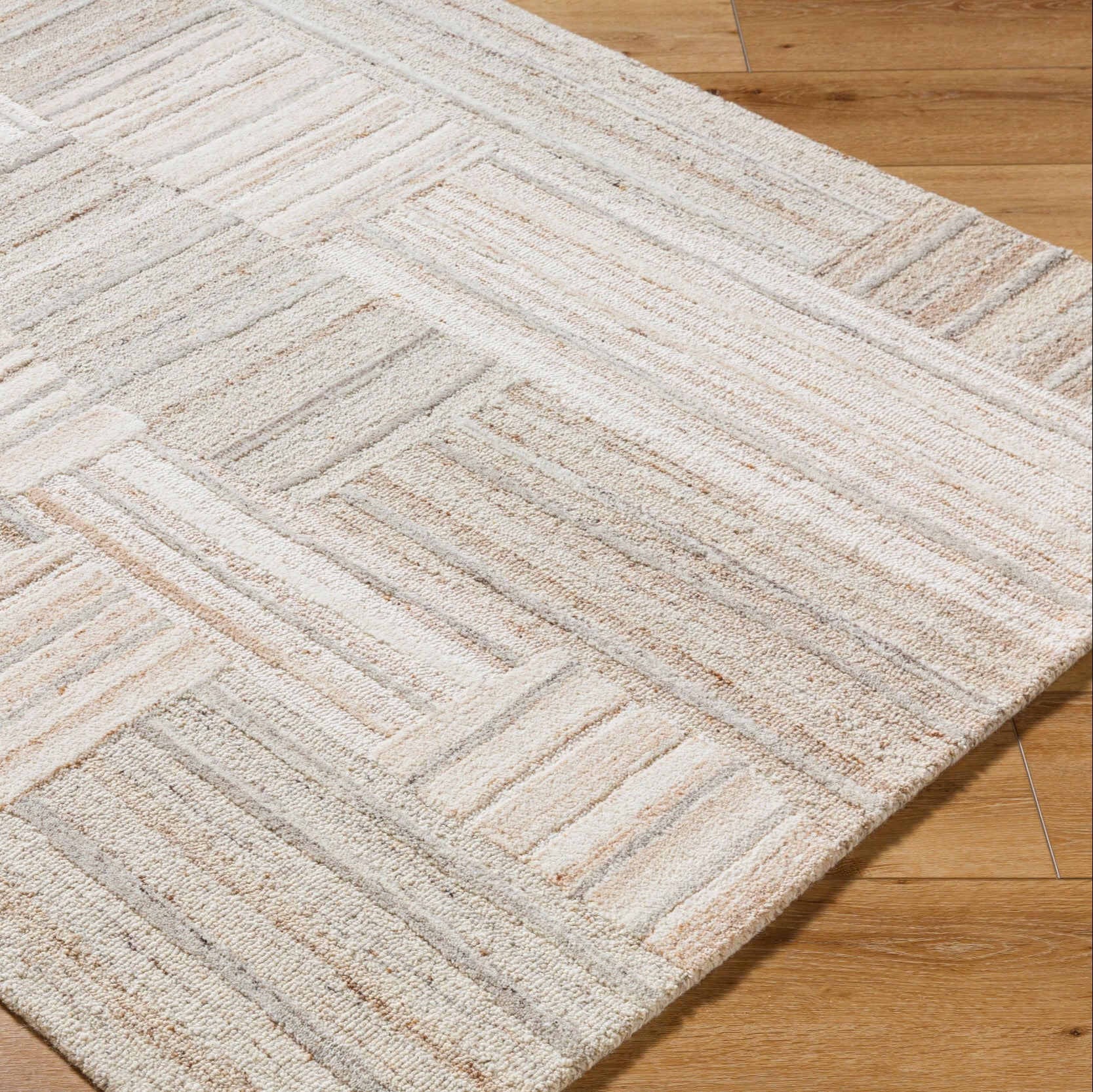 Tapis touffeté à la main Flora