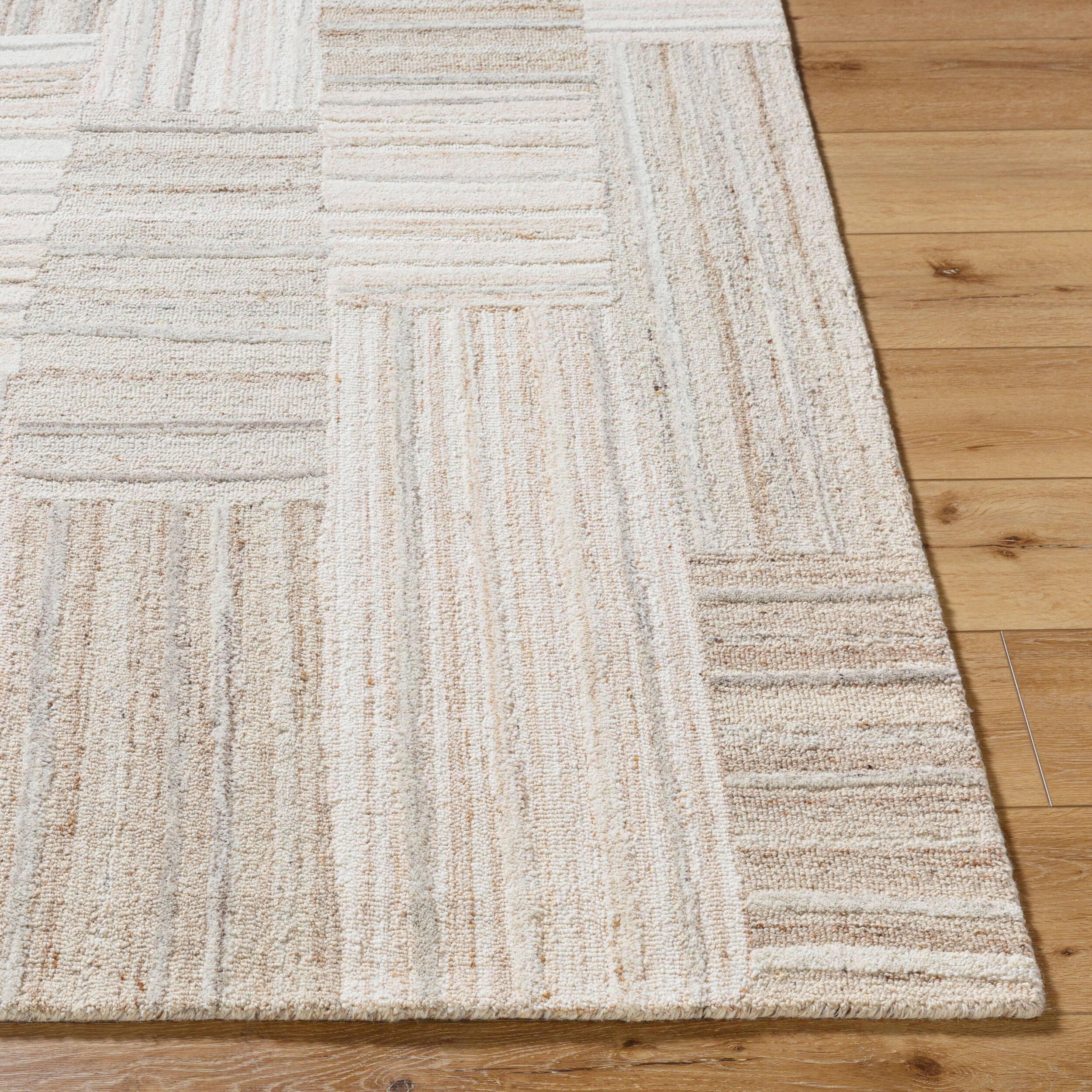 Tapis touffeté à la main Flora