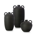 Vases Acanceh, lot de 3