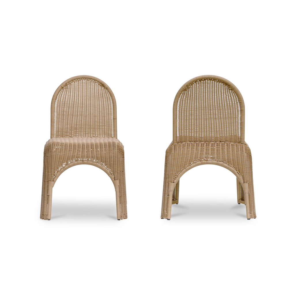 Chaises de salle à manger d'extérieur Kinsley, lot de 2