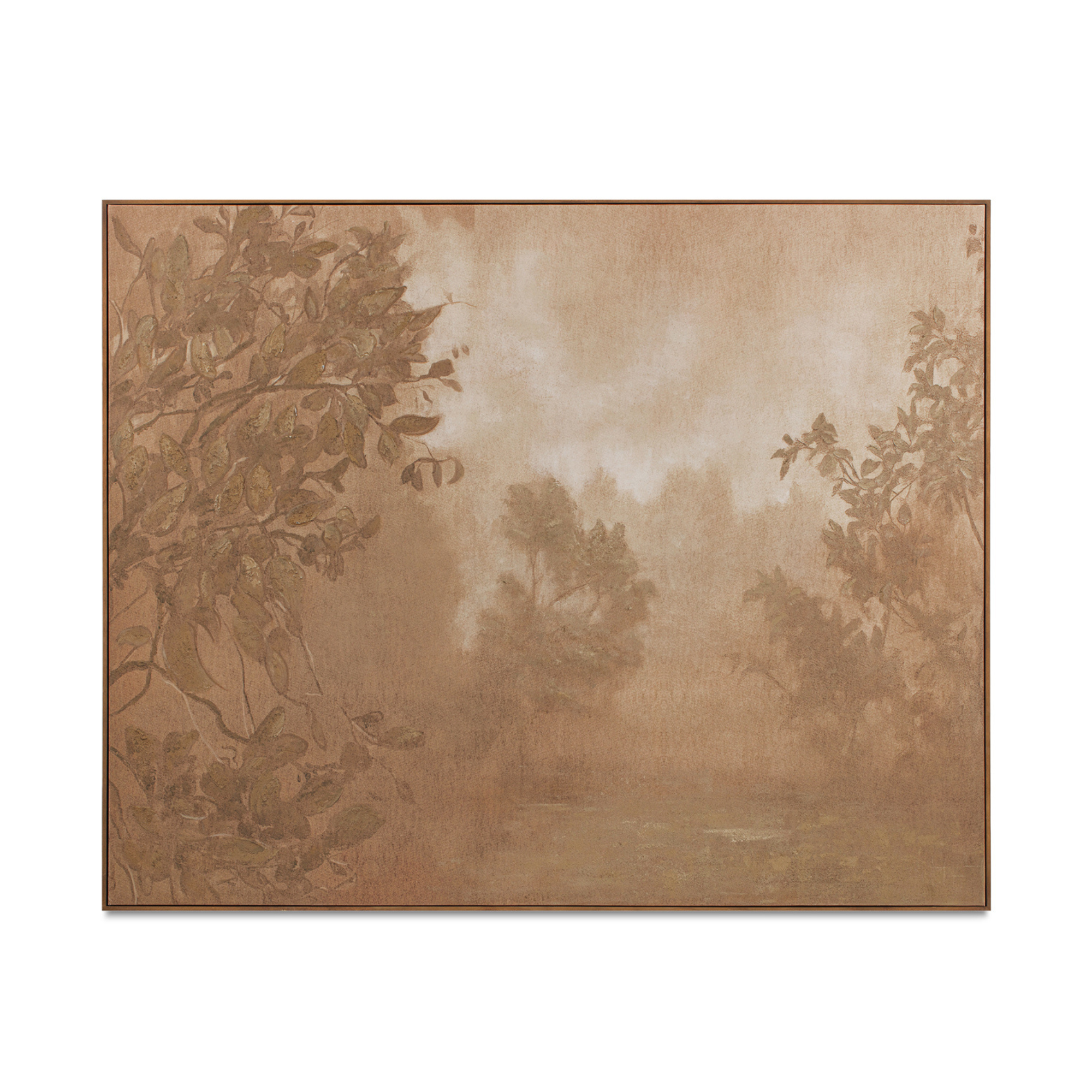 Peinture encadrée Faon