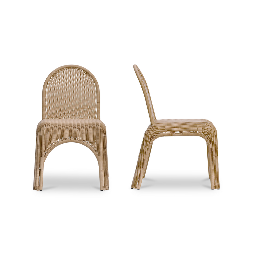 Chaises de salle à manger d'extérieur Kinsley, lot de 2