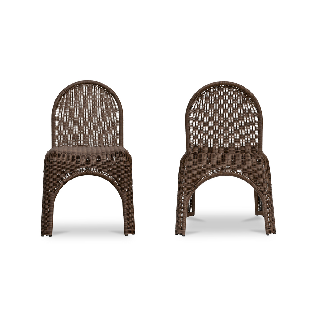 Chaises de salle à manger d'extérieur Kinsley, lot de 2