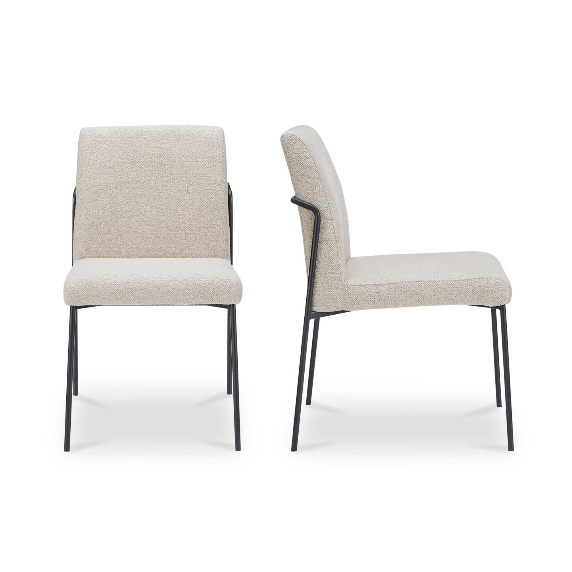 Chaise de salle à manger Leyla, lot de 2
